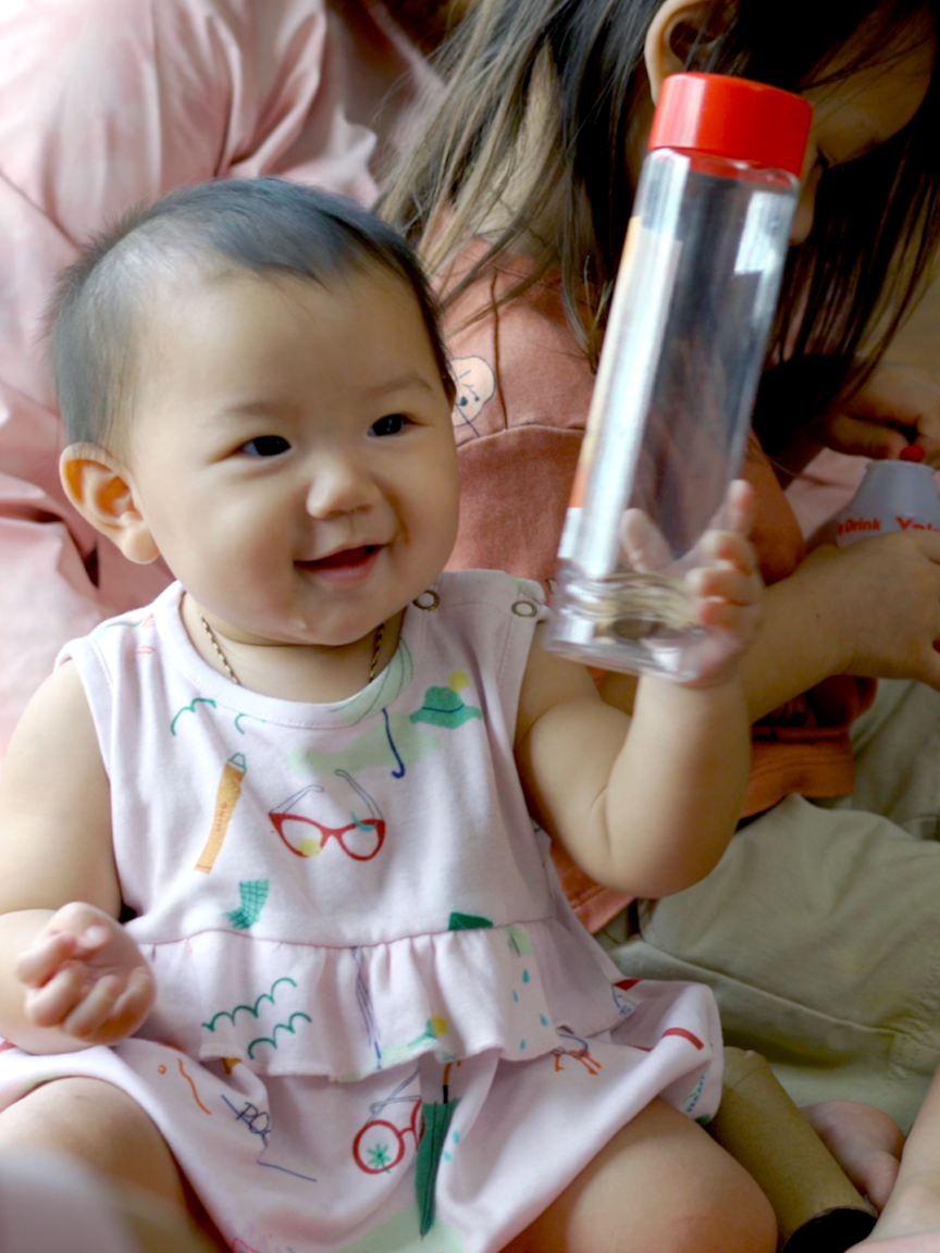 Sound Making for Babies & Toddlers: An unstructured and multi-sensory workshop by LittleCr3atures®